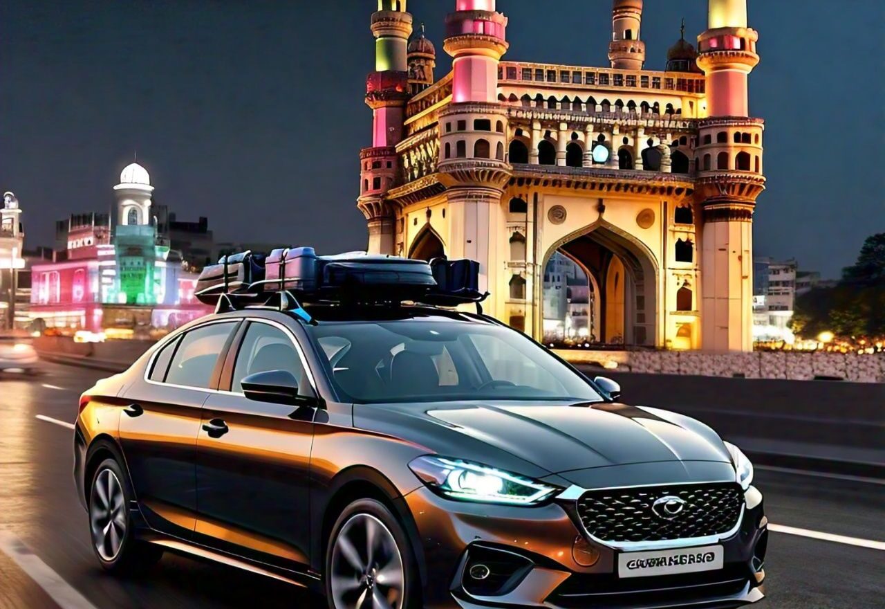 Outstation Cabs from Hyderabad to Vijayawada